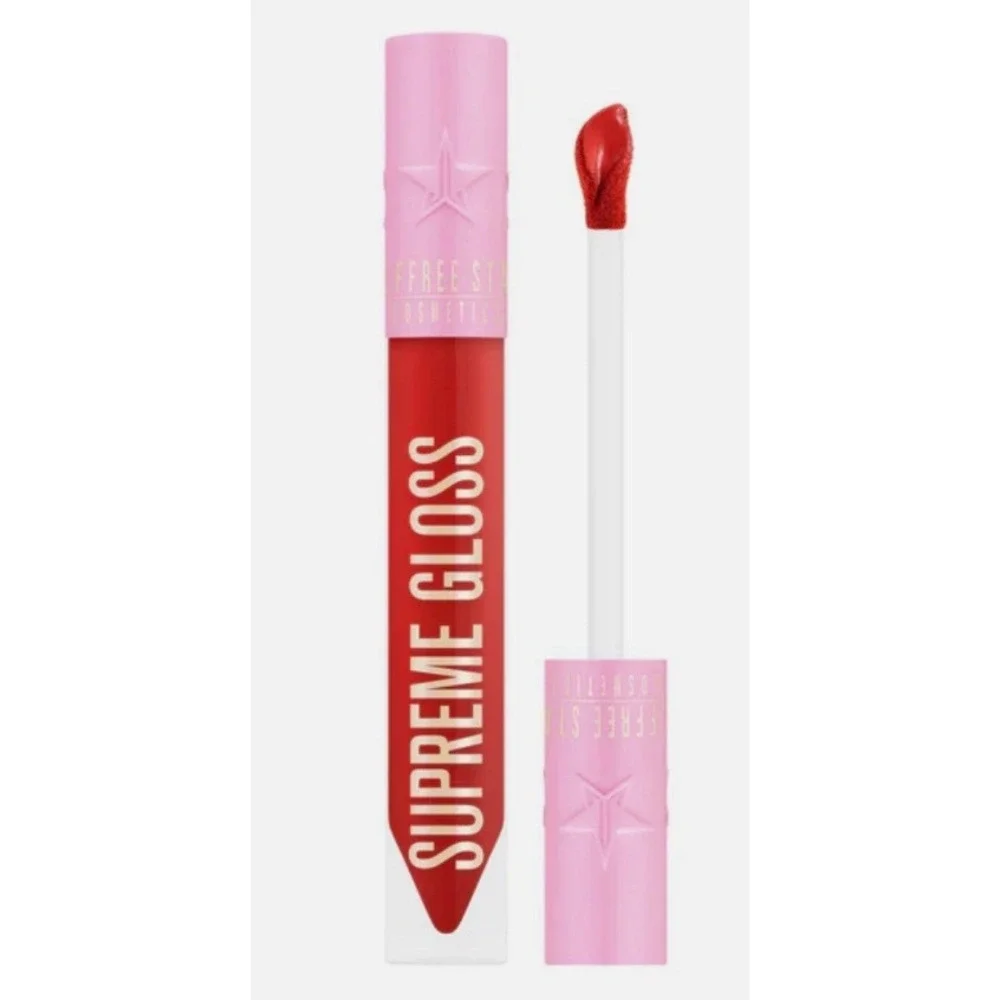 New Jeffree Star Cosmetics Supreme Gloss Red Affair Full Pigment Lip Gloss‎